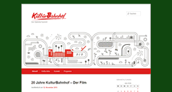 Desktop Screenshot of kulturbahnhof-kassel.de